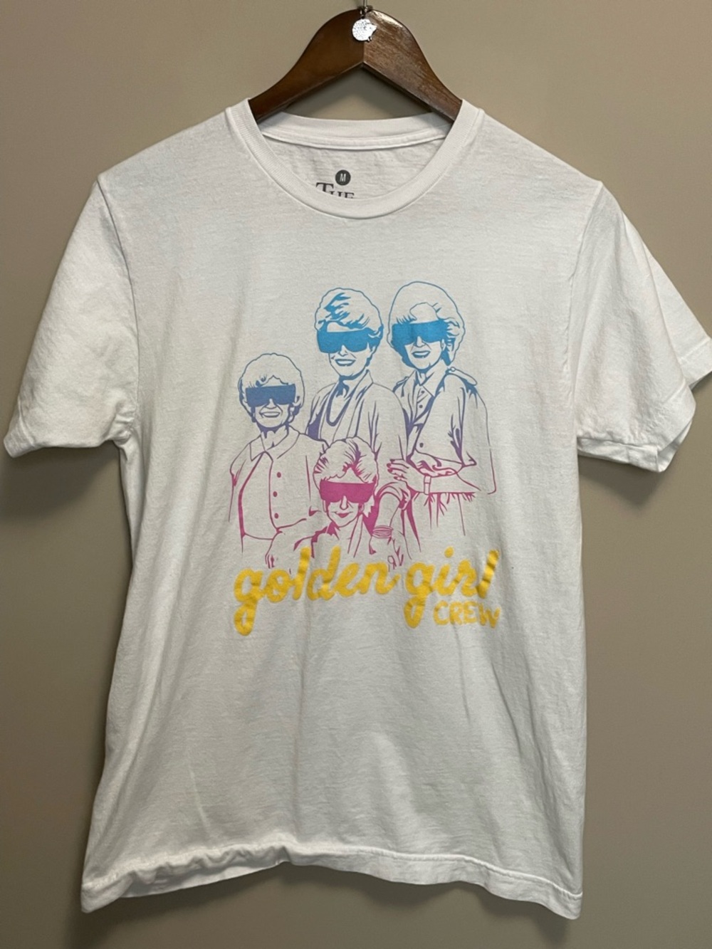 The golden Girls Retro 80s 90s Graphic Print Tee Women’s Medium